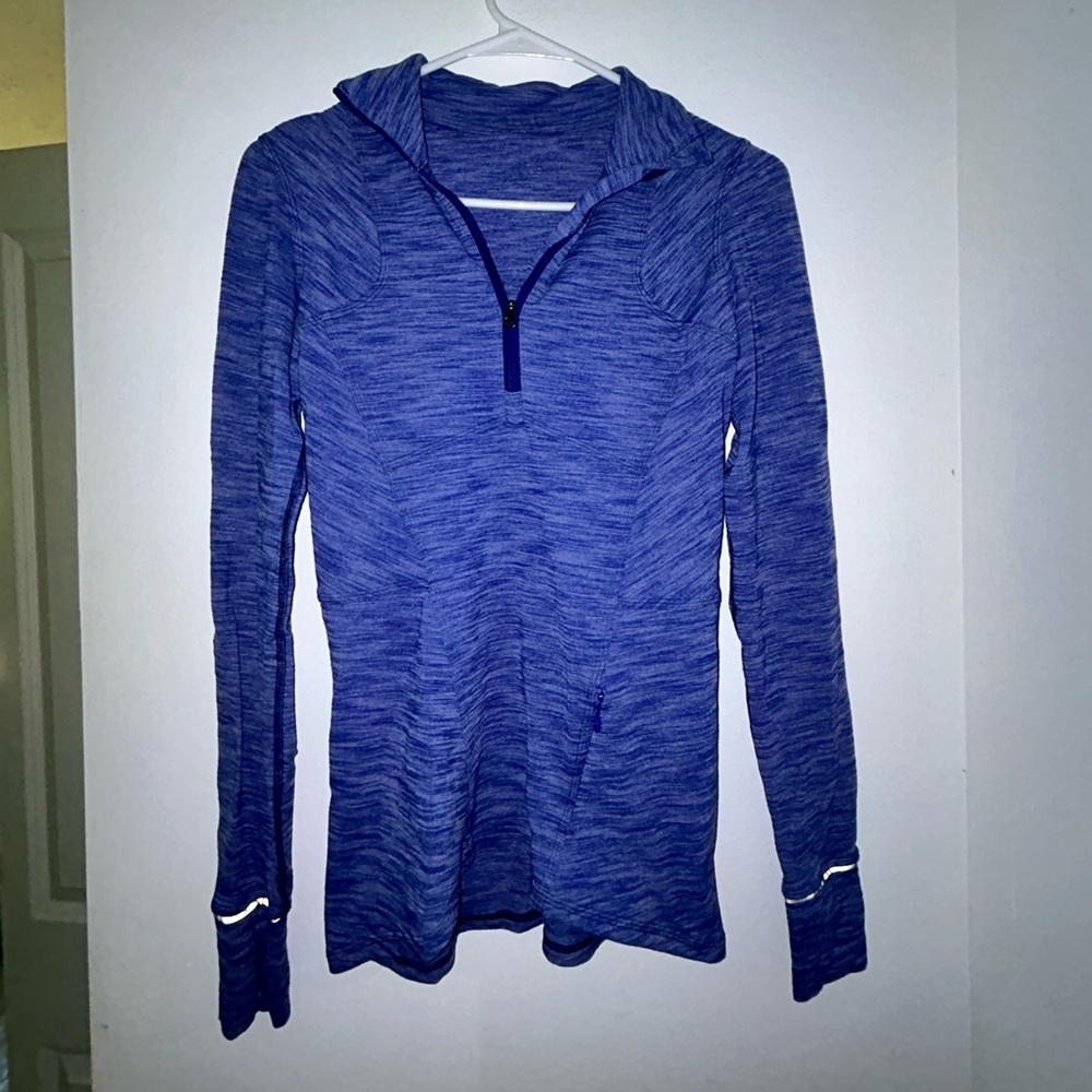 Blue Lululemon Quarter Zip